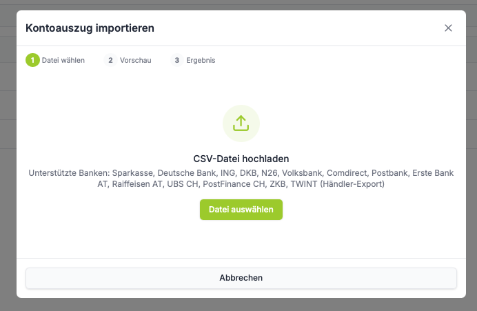CSV-Import