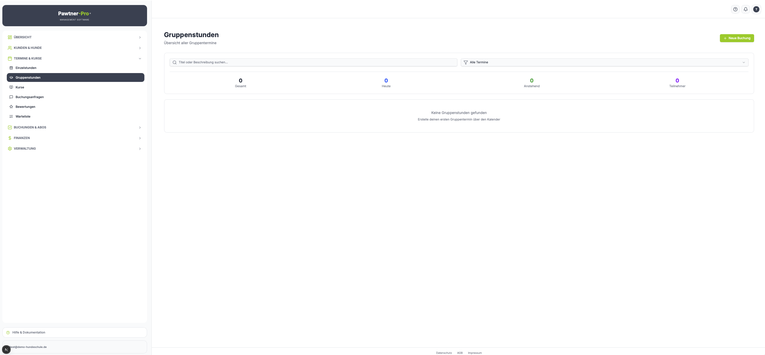 Gruppenstunden